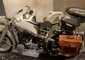 Motocykl BMW z Muzeum Powstania Warszawskiego
