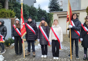 Uczestnicy Marszu Pamięci Powstania Styczniowego.