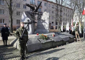 Pomnik Ofiar Bohaterów Podziemia Antykomunistycznego.