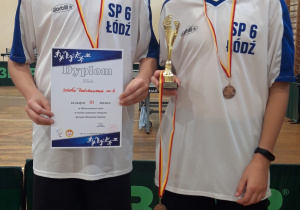 Nasi tenisiści w Mistrzostwach Łodzi w Igrzyskach Młodzieży Szkolnej