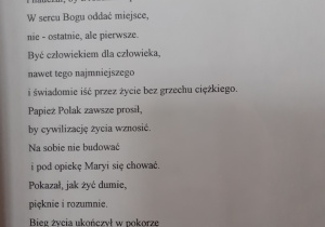 Twórczość poetycka Oliwii Buczko
