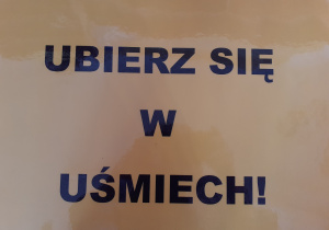 Przykładowy napis na Dzień Życzliwości.