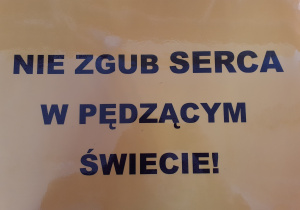 Przykładowy napis na Dzień Życzliwości.