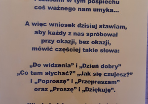 Wiersz „Bądź życzliwy”.