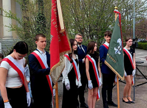 Obchody 85. rocznicy Mordu Katyńskiego przy Pomniku Katyńskim.