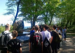 Uczniowie klas 5a i 7b podczas 4 dniowej wycieczki nad morze.