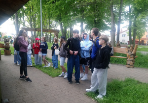 Uczniowie klas 5a i 7b podczas 4 dniowej wycieczki nad morze.