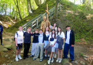 Uczniowie klas 5a i 7b podczas 4 dniowej wycieczki nad morze.