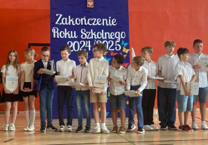 UROCZYSTE ZAKOŃCZENIE ROKU SZKOLNEGO 2024/2025.