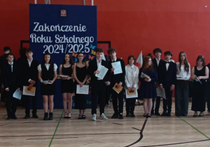 UROCZYSTE ZAKOŃCZENIE ROKU SZKOLNEGO 2024/2025.