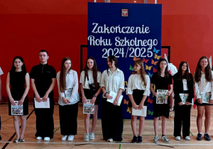 UROCZYSTE ZAKOŃCZENIE ROKU SZKOLNEGO 2024/2025.