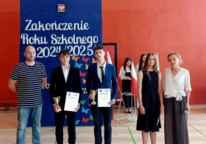 UROCZYSTE ZAKOŃCZENIE ROKU SZKOLNEGO 2024/2025.