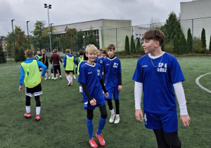 Reprezentanci szkoły w eliminacjach Mistrzostw Łodzi.