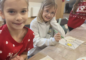 Dzieci z klasy 2a i 2b w Kłóbce.