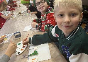 Dzieci z klasy 2a i 2b w Kłóbce.