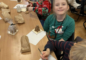 Dzieci z klasy 2a i 2b w Kłóbce.