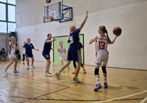 Nasze waleczne koszykarki.