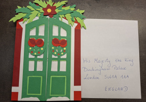 Kartki świąteczne wykonane przez uczniów naszej szkoły.