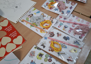 Kiermasz przygotowany przez uczniów i rodziców naszej szkoły.