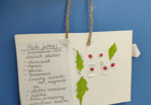 Zajęcia dotyczące dokarmiania ptaków zimą.