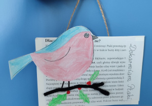 Zajęcia dotyczące dokarmiania ptaków zimą.