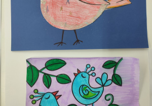 Zajęcia dotyczące dokarmiania ptaków zimą.