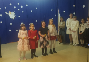 Uczestnicy koncertu kolęd i pastorałek.