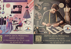 Uczniowie klas ósmych na Targach Edukacyjnych.