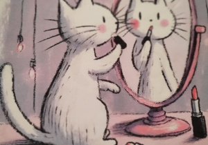 Dzień kota - wizyta przedszkolaków.