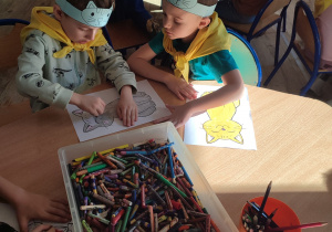 Dzień kota - wizyta przedszkolaków.