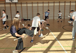 Tydzień mózgu na lekcjach wychowania fizycznego.