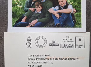 Odpowiedź od brytyjskiej rodziny królewskiej.