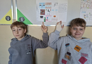 Ciekawe pomysły naszych uczniów wykorzystane na lekcji języka angielskiego.