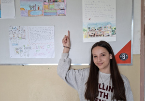 Ciekawe pomysły naszych uczniów wykorzystane na lekcji języka angielskiego.