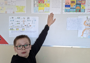 Ciekawe pomysły naszych uczniów wykorzystane na lekcji języka angielskiego.