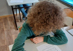 Uczestnicy konkursu "Krok po kroku do Sudoku".