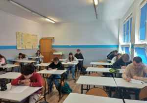 Uczestnicy konkursu "Krok po kroku do Sudoku".