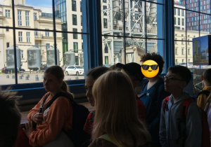 Klasy 5b i 5c na wycieczce w EC1 w Łodzi.