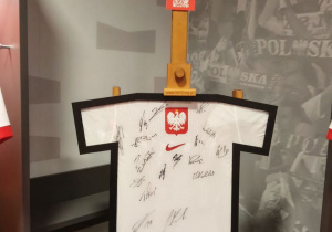 Uczniowie klas 5b i 5c na wycieczce w Warszawie.