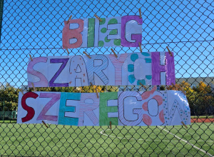 Bieg na cześć patrona szkoły - Szarych Szeregów.