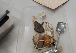 Warsztaty archeologiczne w Muzeum Archeologicznym i Etnograficznym.
